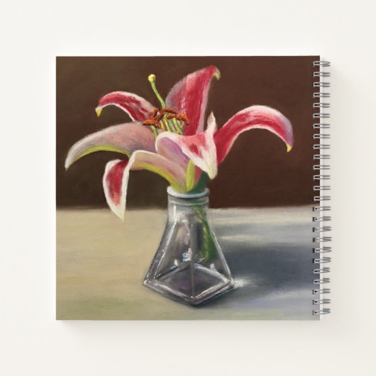 Red Lily Notitieboek (Achterkant)