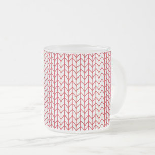 RED LINE KNIT Bevroren Glas Mok