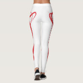 Red Lines Leggings (Achterkant)