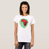Red Lion Green Mane deze keer voor Afrika Shirt (Voorkant volledig)