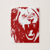 Red Lion King Legpuzzel (Verticaal)