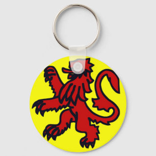 Red lion of Scotland Sleutelhanger