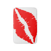 Red Lips Bath Rug Badmat (Voorkant Verticaal)