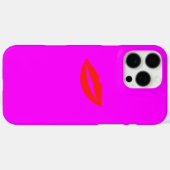 Red Lips Case-Mate iPhone Case (Achterkant (horizontaal))
