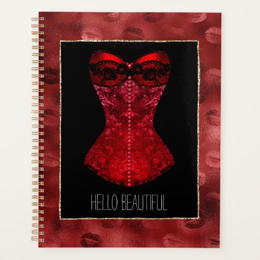 Red Lips Corset (Devant)