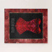 Red Lips Corset  Legpuzzel (Horizontaal)
