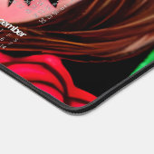 Red Lips et Red Roses Motif (Coin)