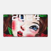 Red Lips et Red Roses Motif (Recto)