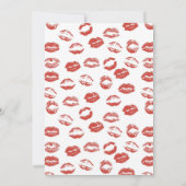 Red Lips Kaart (Achterkant)