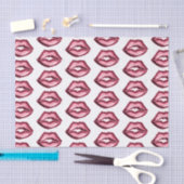 Red Lips Kiss Tissuepapier (Craft)