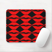 Red Lips Mousepad Muismat (Met muis)