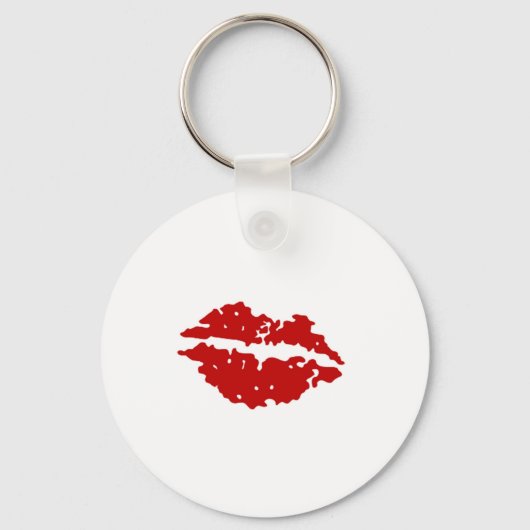 Red Lips Sleutelhanger (Voorkant)
