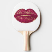 Red Lips Tafeltennisbatje (Achterkant)