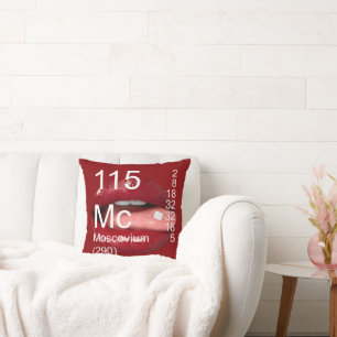 Red Lips Tripping Alien Element 115 Kussen