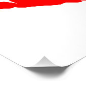 Red Lipstick Kiss Perfect Poster (Hoek)