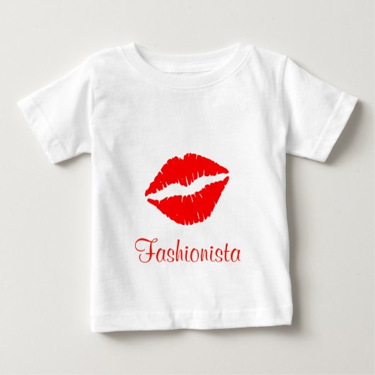 Red Lipstick Print Fashionista (Voorkant)