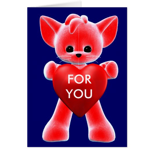 Red Little Fox avec coeur (Devant)