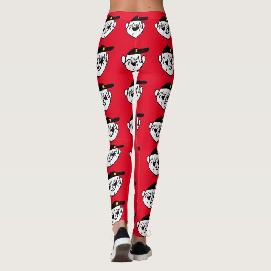Red Little Joe Leggings (Achterkant)