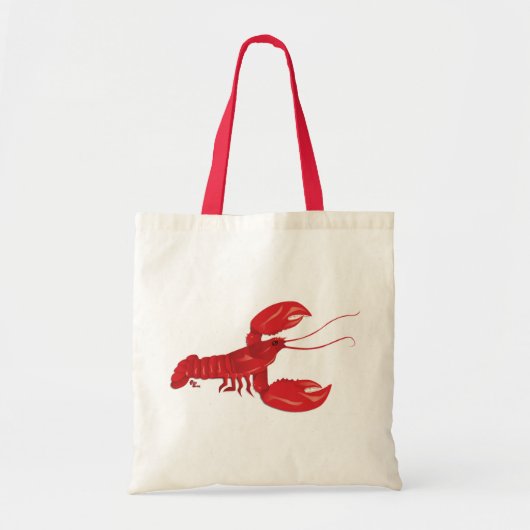 Red Lobster Canvas tas (Voorkant)