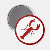 Red Lobster Magneet (Voorkant / Achterkant)