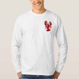 Red Lobster Mannen Long Slapt T-shirt