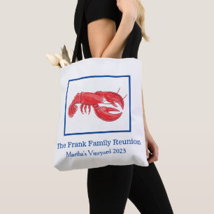 Red Lobster persoonlijke gezinshereniging Draagtas