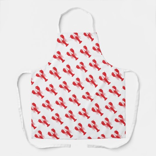 Red Lobster Preppy Coastal Maine Beach Fun Schort (Voorkant)