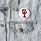 Red Lobster Ronde Button 5,7 Cm (In situ)