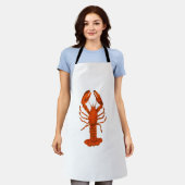 Red Lobster Schort (Gedragen)