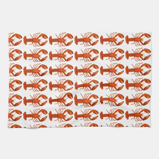 Red Lobster Theedoek (Horizontaal)