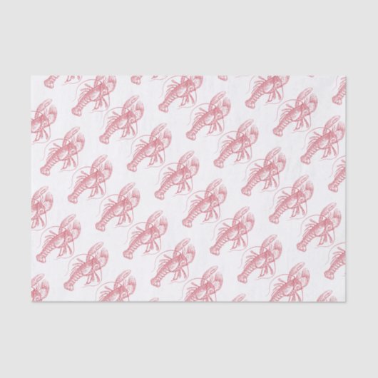 Red Lobster Tissuepapier (Voorkant)