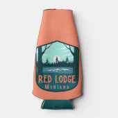 Red Lodge Montana Flesjeskoeler (Voorkant)