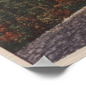 Red Lodge, MT - Uitzicht van Mae West Curve Poster (Hoek)