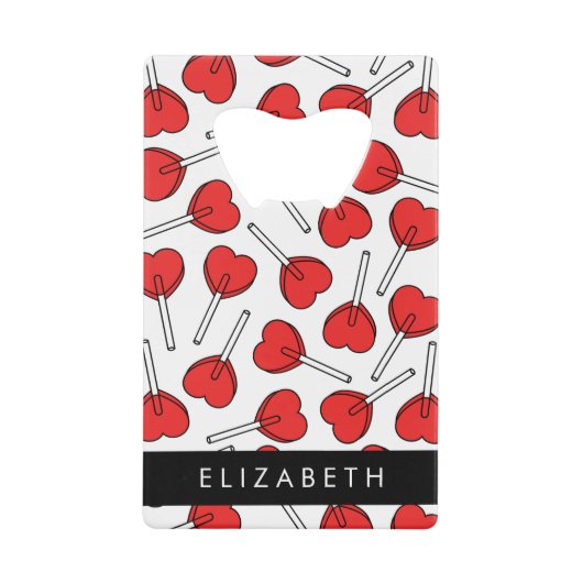 Red Lollipops, Heart Lollipops, Lolly, Your Name (Devant)