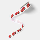 Red London Bus Lint (Achterkant)