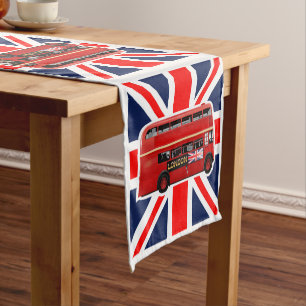 Red London Bus ThMED Korte Tafelloper