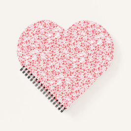 Red Love Hearts – Valentine Collection Notitieboek