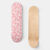 Red Love Hearts – Valentine Collection Skateboard (Voorkant)