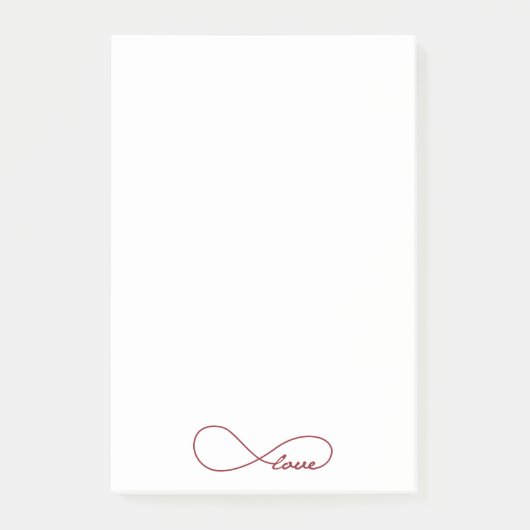 Red Love Infinity Notes (Voorkant)