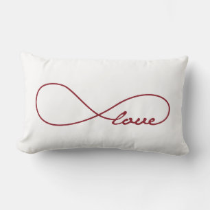 Red Love Infinity Sierkussen Kussen