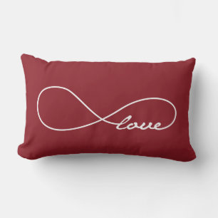 Red Love Infinity Sierkussen Kussen