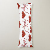 Red Love Pillow Lichaamskussen (Achterkant (Verticaal))