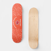 Red Love Skateboard personnalisé (Recto)