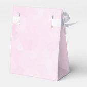 Red Love Text in Bold Block Letters Waterverf Bedankdoosjes (Achterkant)