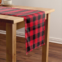 Red Lumberjack Pset, aangepast 14-inch X 72-inch t