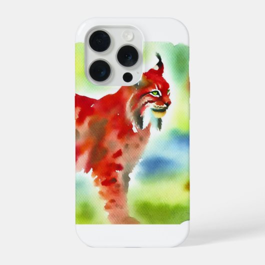 Red Lynx 041024AREF129 - Watercolor (Verso)