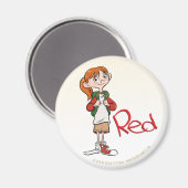 Red Magnet Magneet (Voorkant / Achterkant)