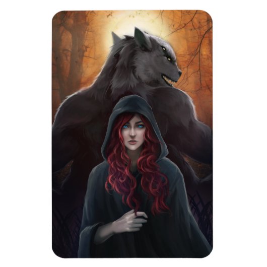 Red Magnet Magneet (Verticaal)