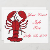 Red Maine Lobster Thunder_Cove (Voorkant / Achterkant)