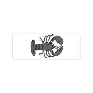 Red Maine Lobster Thunder_Cove Rubberstempel